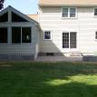 Backyard View of Patio