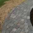 Curved Walkway to Pool Steps