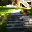 CST Wall With Bluestone Treads (Cemented)